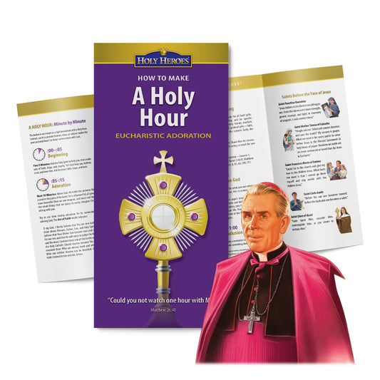 How to Make a Holy Hour Pamphlet (5-pack)