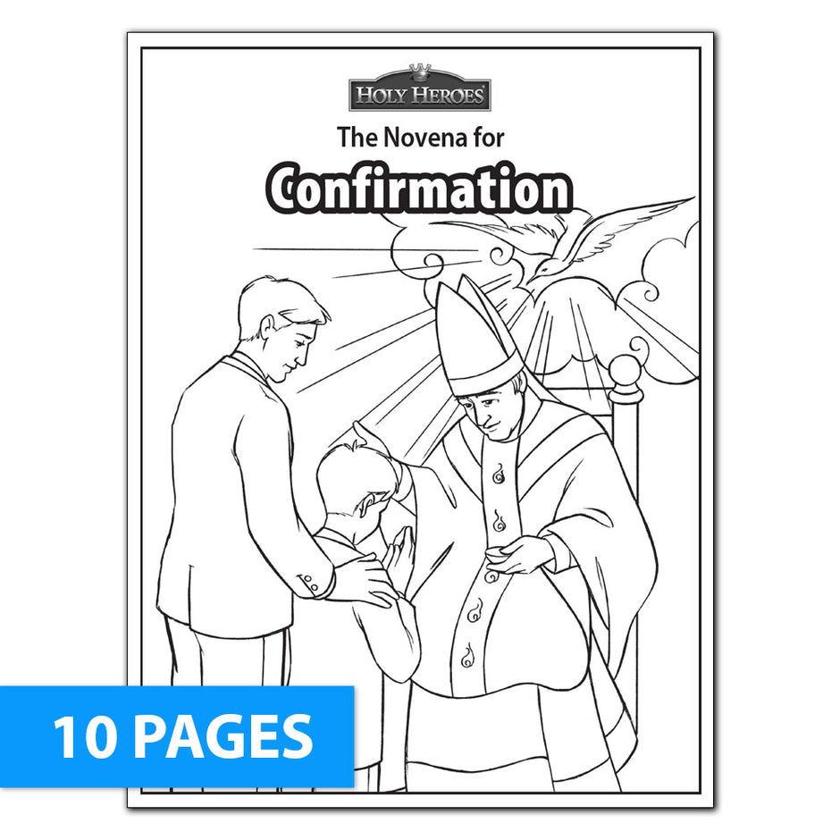 Confirmation Colouring In Catholic Coloring Downloads - Saints and Mass Guides for Kids! – Holy ...