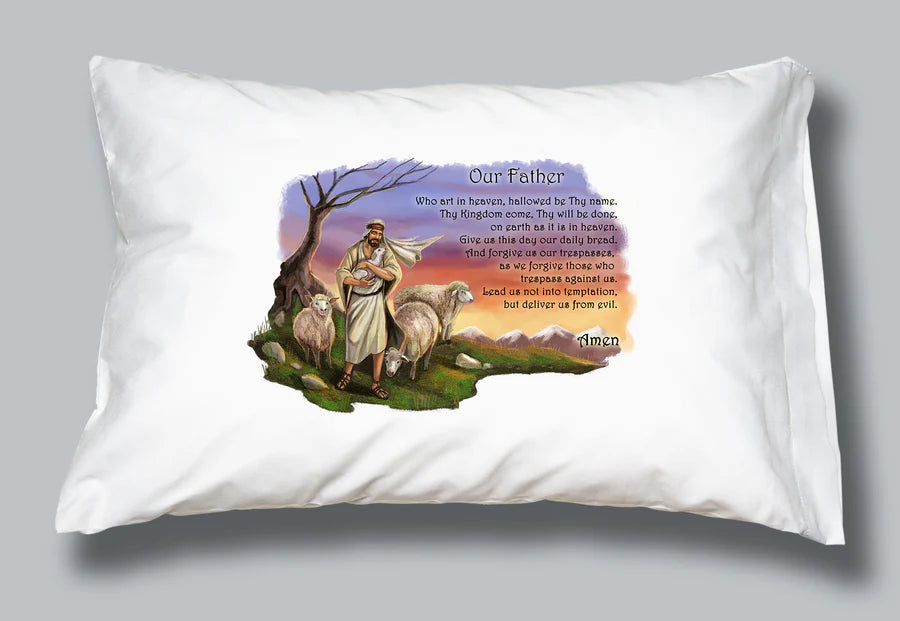 Prayer Pillowcase - Good Shepherd: Our Father