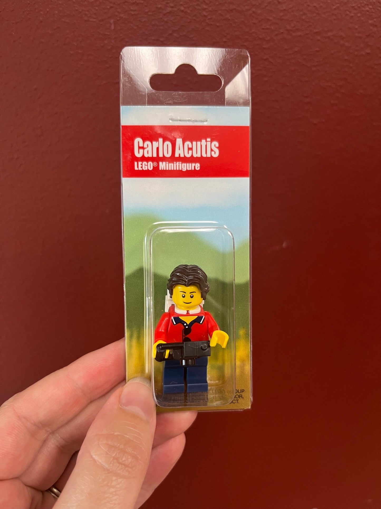 St. Carlo Acutis--Brick Minifigure