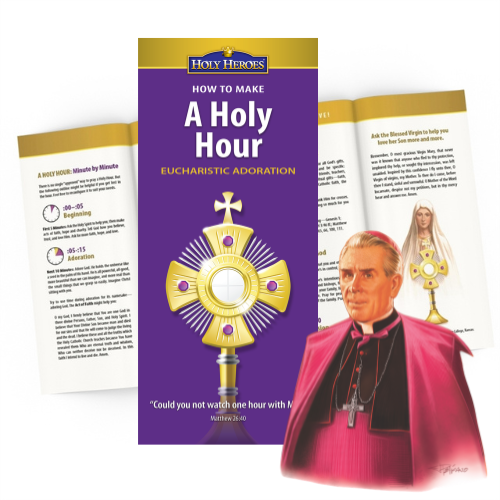 How to Make a Holy Hour Pamphlet (5-pack)