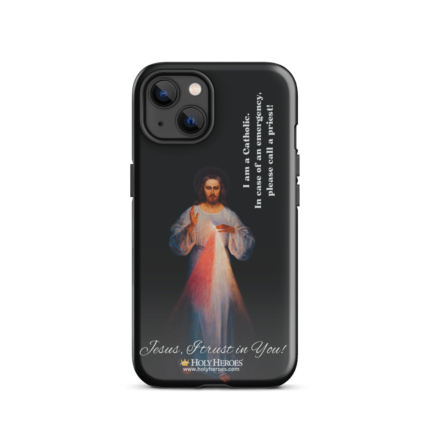 Divine Mercy "I am a Catholic" Tough Case for iPhone® - Holy Heroes