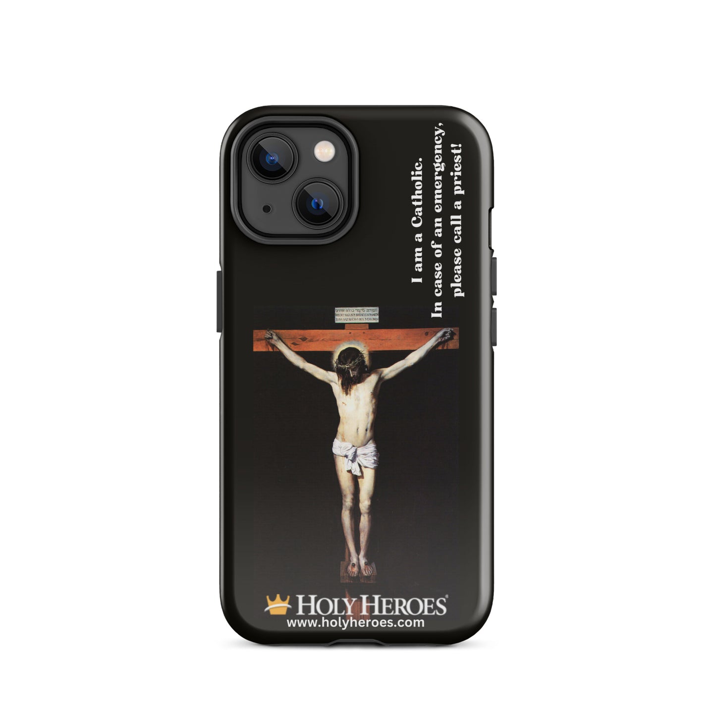 Crucifix "I am a Catholic" Tough Case for iPhone®