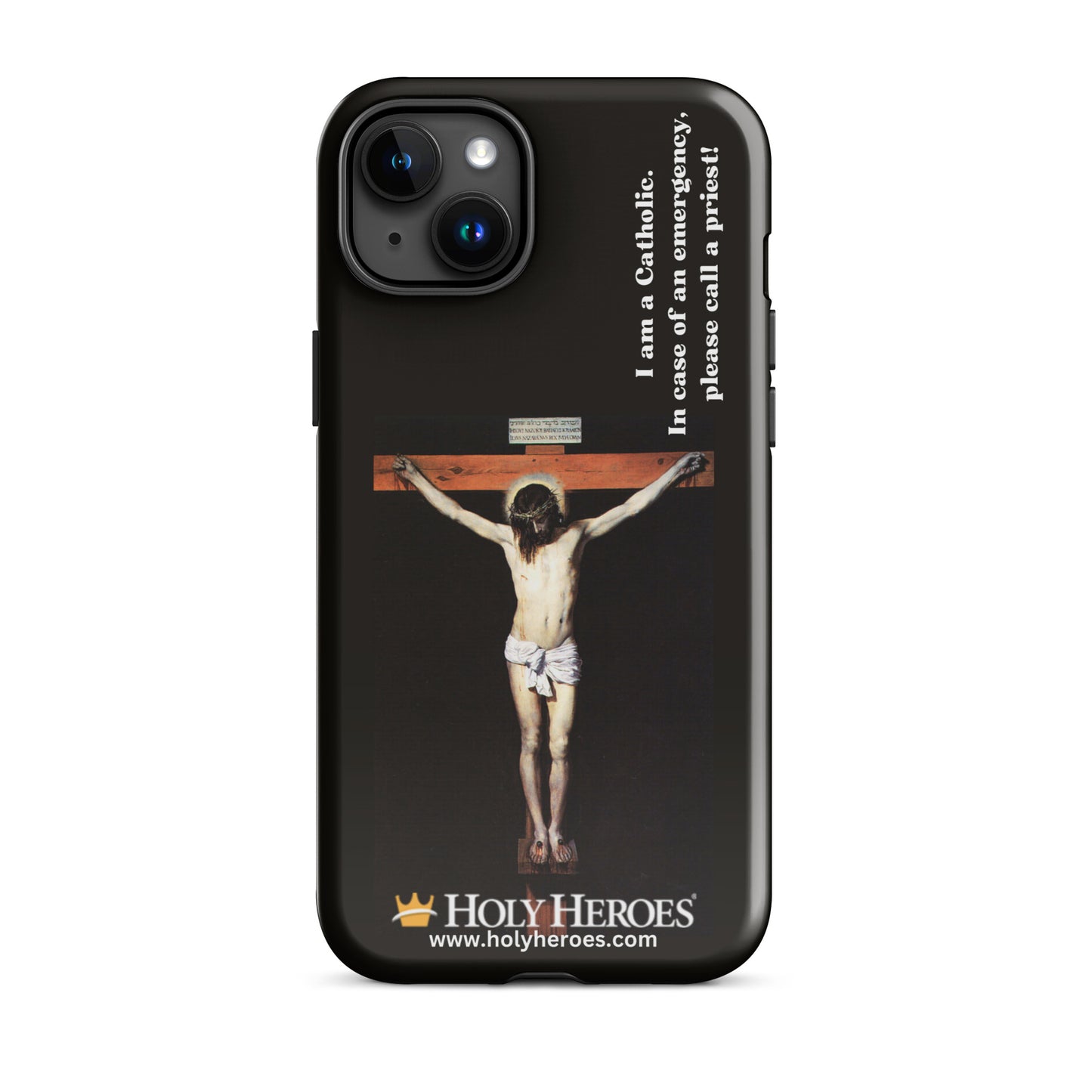 Crucifix "I am a Catholic" Tough Case for iPhone®