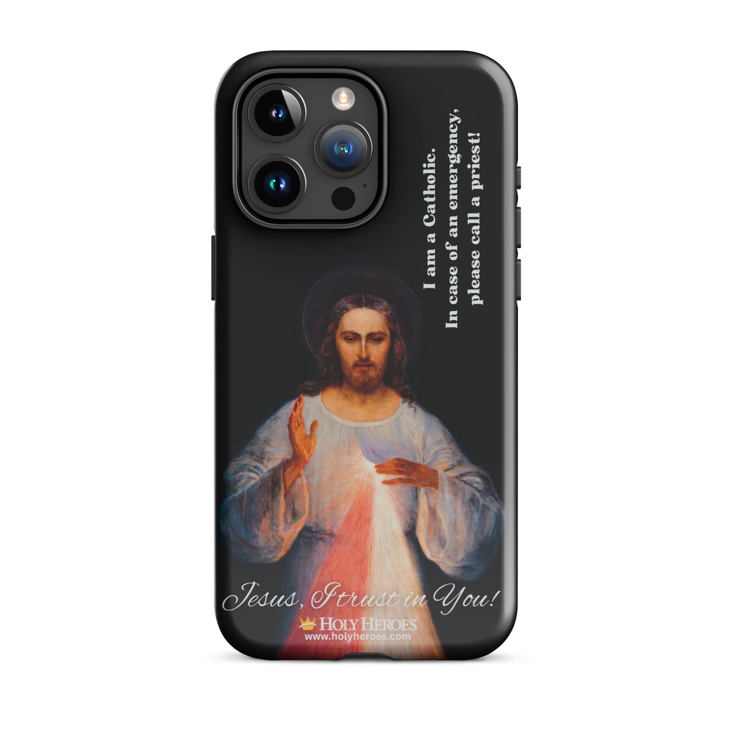 Divine Mercy (detail) "I am a Catholic" Tough Case for iPhone®