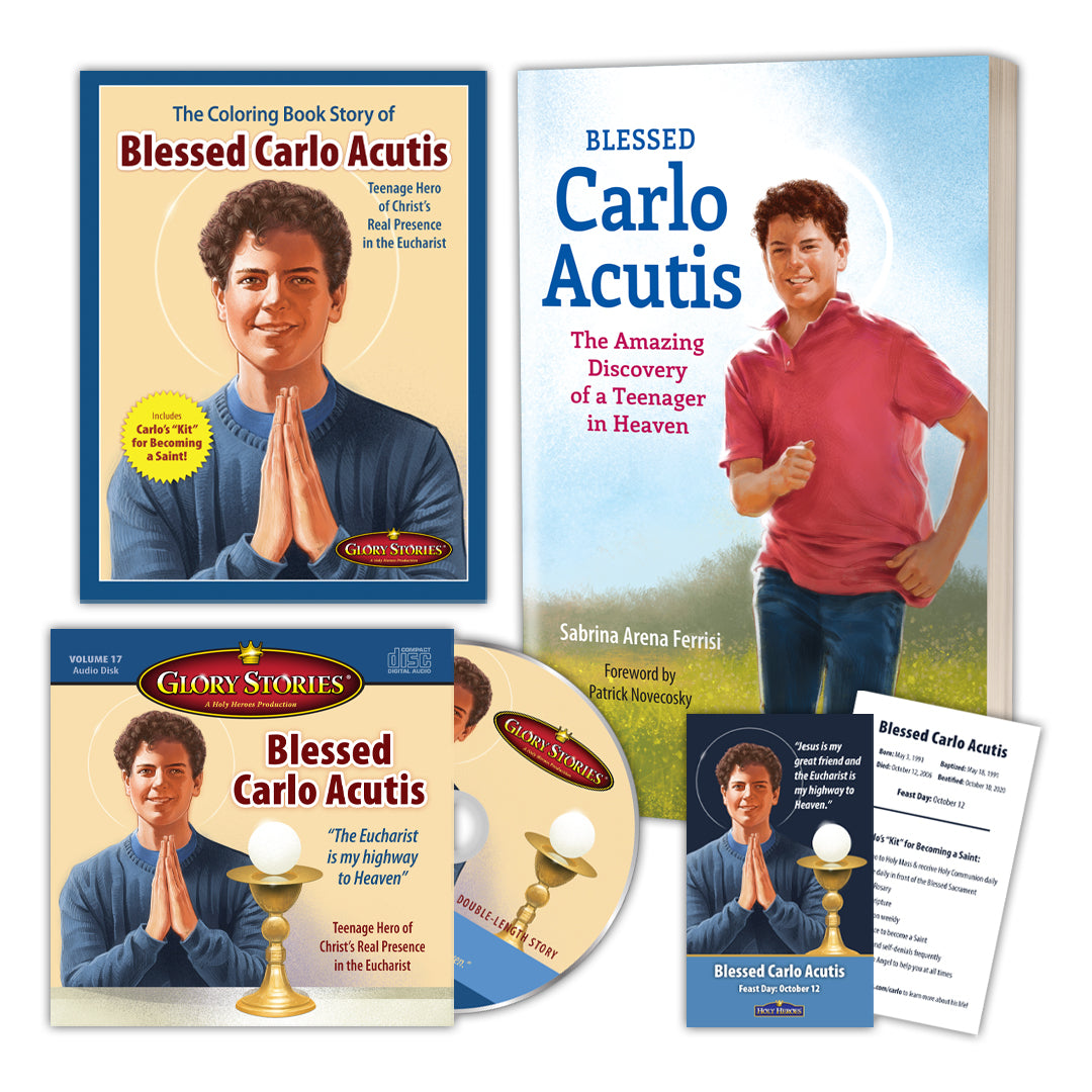 Carlo Acutis Complete 4-piece Set - Holy Heroes