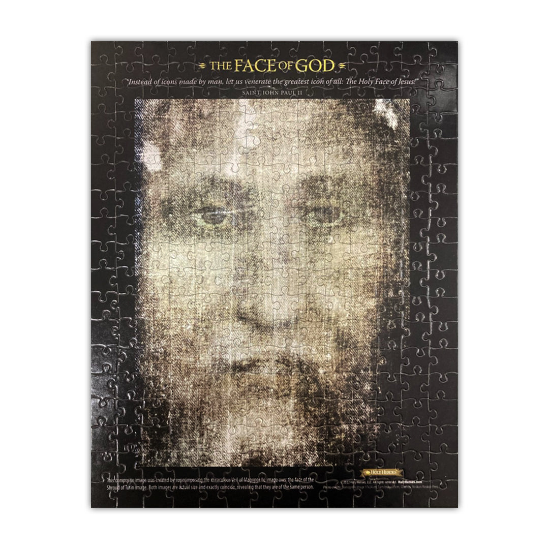 Holy Face of God Puzzle - Holy Heroes