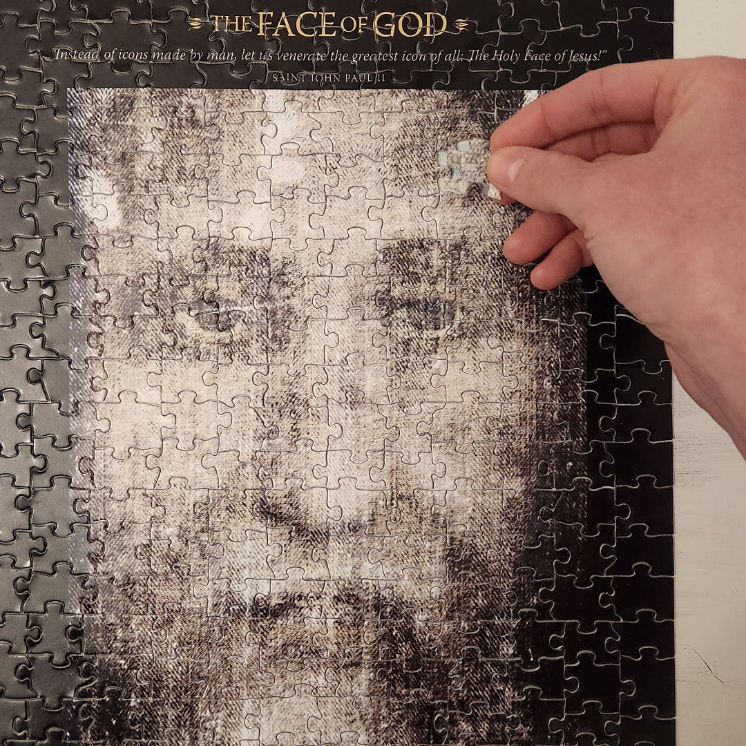 Holy Face of God Puzzle - Holy Heroes