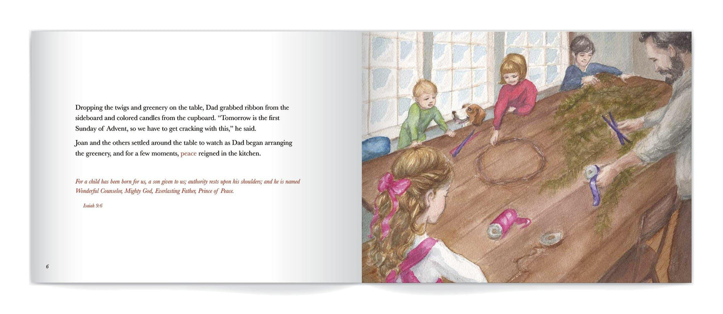 An Advent Hope: A Children's Book about Family Advent Traditions - Holy Heroes
