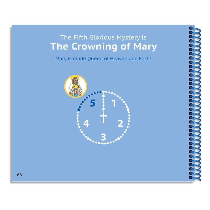 A Little Catholic's First Rosary Book: The Glorious Mysteries Bead-by-Bead Picture Prayer Book - Holy Heroes