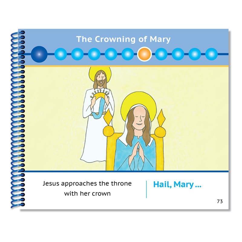 A Little Catholic's First Rosary Book: The Glorious Mysteries Bead-by-Bead Picture Prayer Book - Holy Heroes