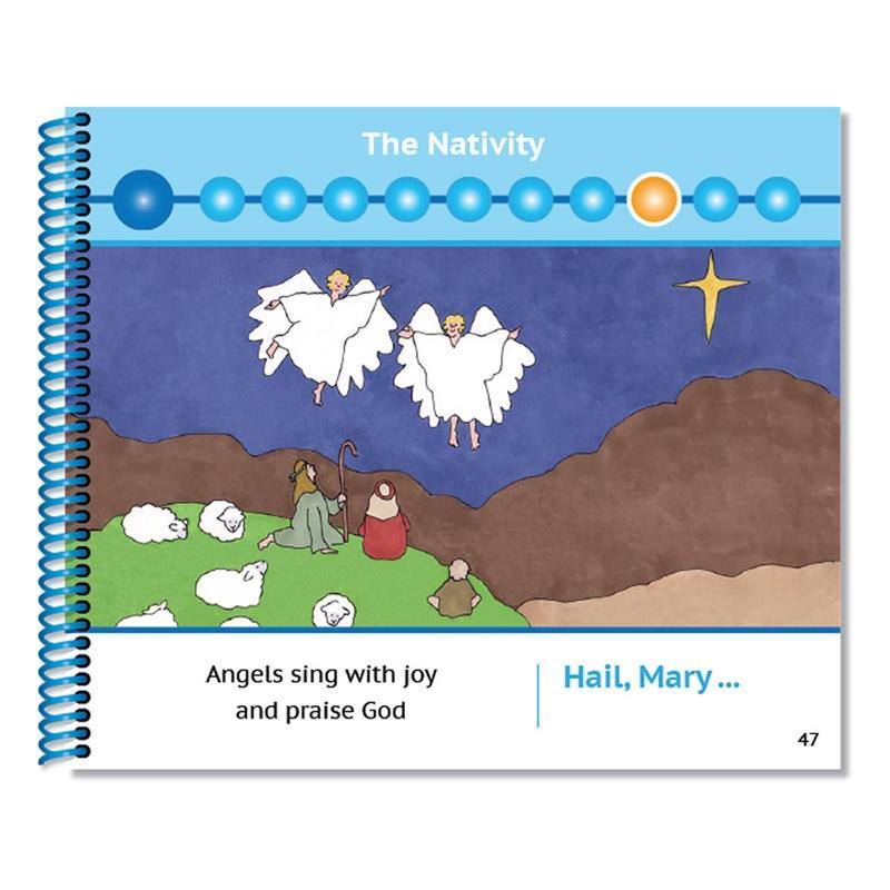A Little Catholic's First Rosary Book: The Joyful Mysteries Bead-by-Bead Picture Prayer Book - Holy Heroes