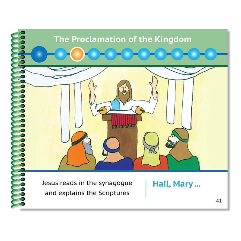 A Little Catholic's First Rosary Book: The Luminous Mysteries Bead-by-Bead Picture Prayer Book - Holy Heroes