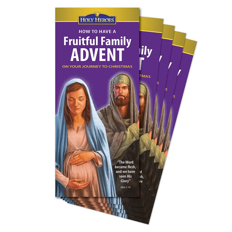 HOW TO Have a Fruitful Family Advent (5-pack) - Holy Heroes