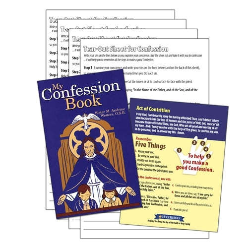Confession Pack for Kids - Holy Heroes
