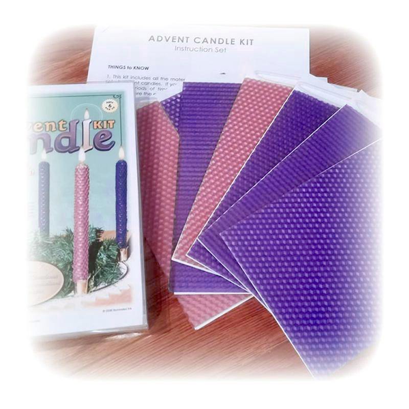 Advent Candle Kit - Holy Heroes