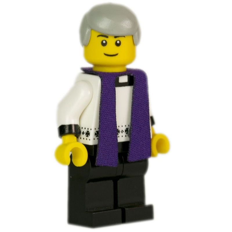 Father John Hears Confessions custom brick set PLUS Confession Pack - Holy Heroes