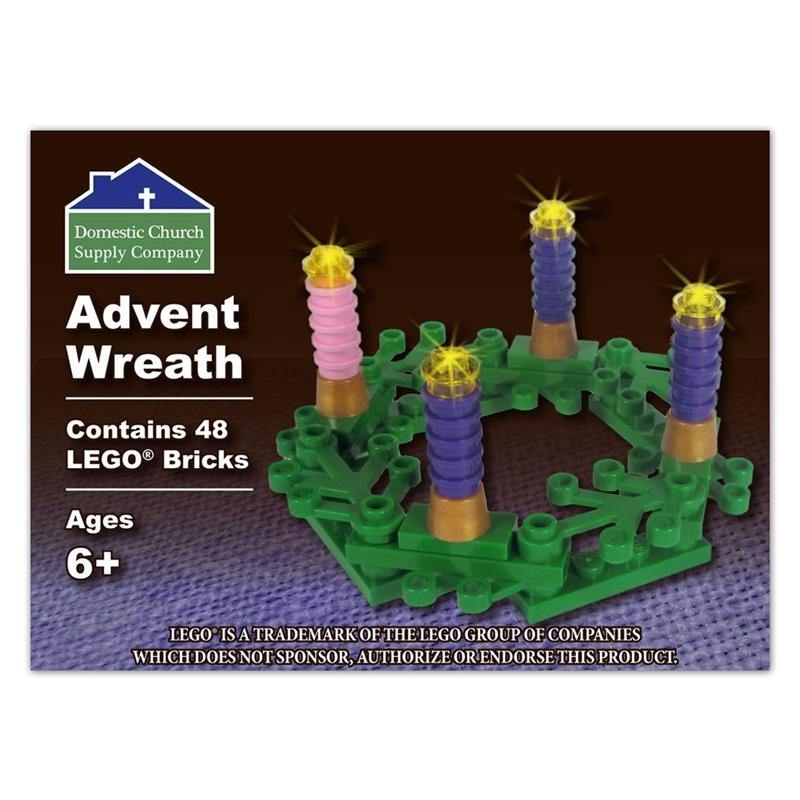 Advent Wreath custom brick set - Holy Heroes
