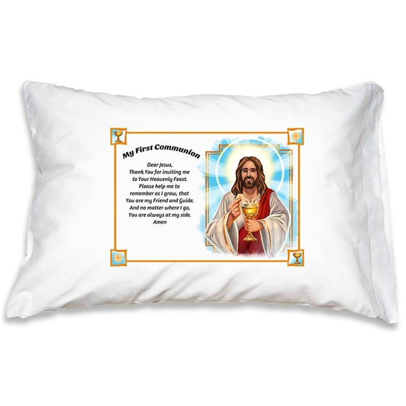 Prayer Pillowcase - First Communion - Holy Heroes