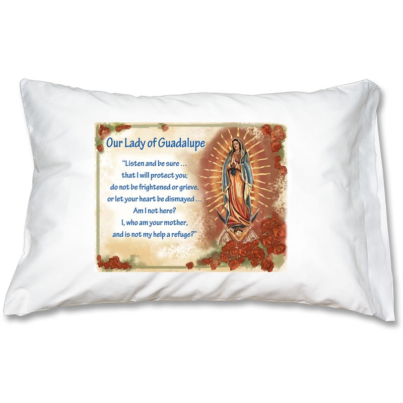 Prayer Pillowcase - Our Lady of Guadalupe - Holy Heroes