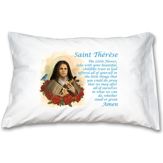 Prayer Pillowcase - St. Therese - Holy Heroes