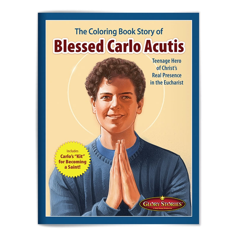 Blessed Carlo Acutis Coloring Book - Holy Heroes