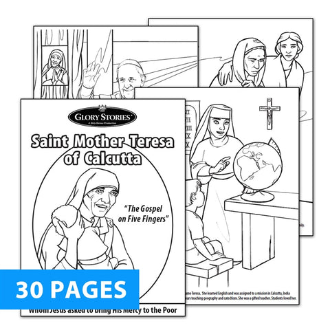 Catholic Coloring Downloads - Saints and Mass Guides for Kids! ??? Holy ...