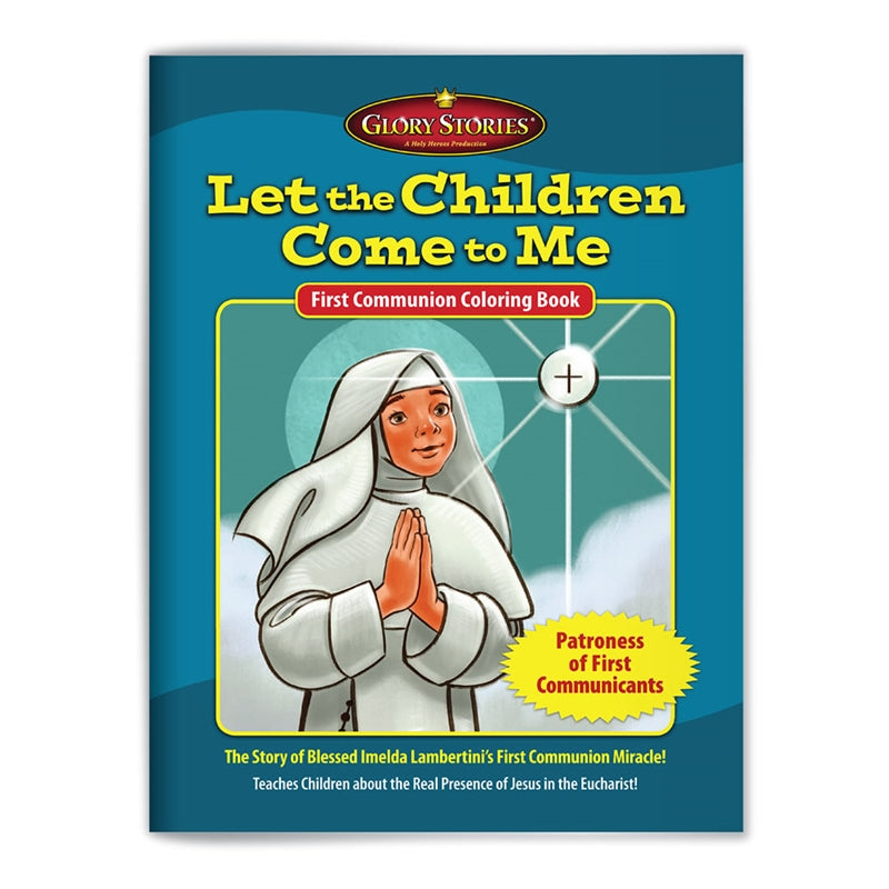 Blessed Imelda's First Communion Miracle Coloring Book - Holy Heroes