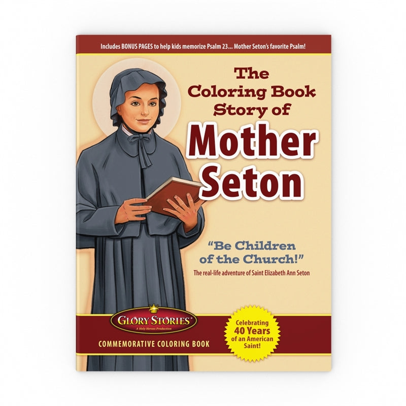 Mother Seton Coloring Book - Holy Heroes