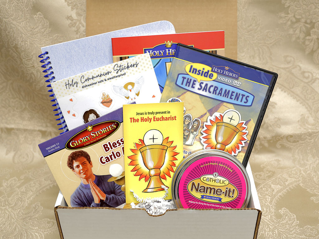 First Holy Communion Gift Box - Holy Heroes