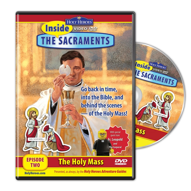 Inside the Sacraments: The Holy Mass & Holy Eucharist 2-DVD Set - Holy Heroes