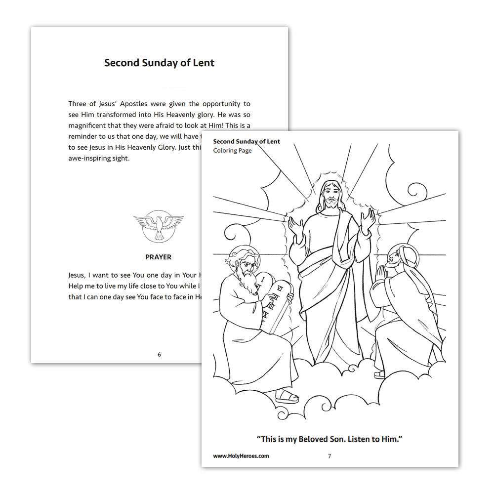 Holy Heroes Coloring Pages