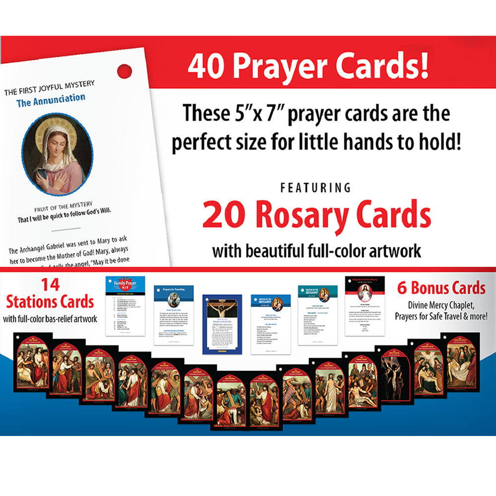 Prayer Cards Set - Holy Heroes